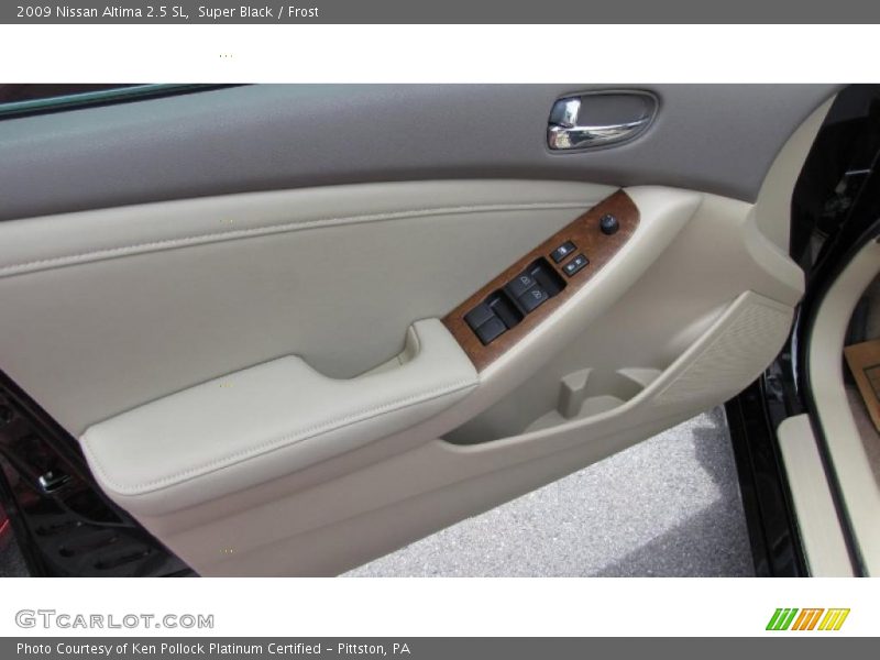 Super Black / Frost 2009 Nissan Altima 2.5 SL