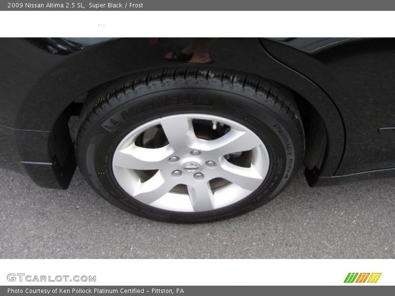 Super Black / Frost 2009 Nissan Altima 2.5 SL