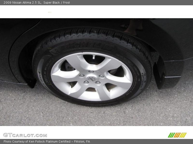 Super Black / Frost 2009 Nissan Altima 2.5 SL