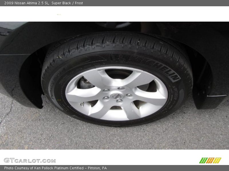 Super Black / Frost 2009 Nissan Altima 2.5 SL