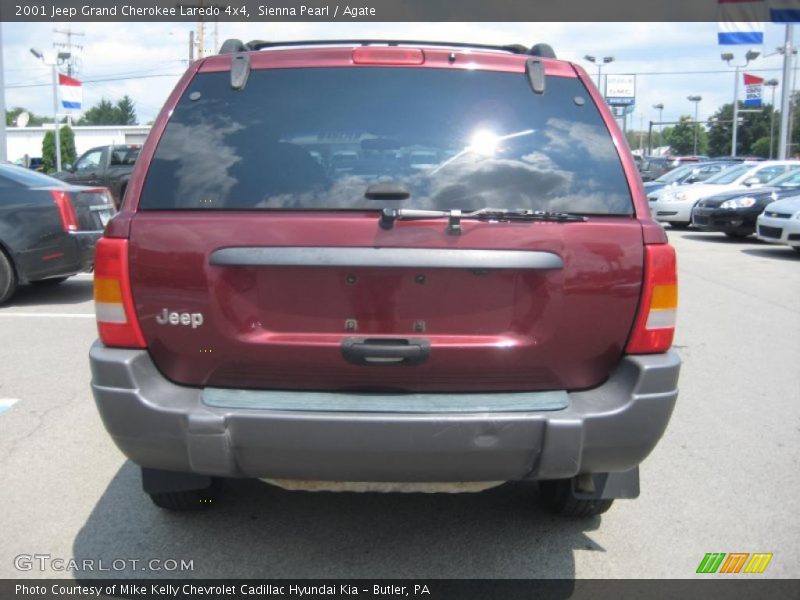 Sienna Pearl / Agate 2001 Jeep Grand Cherokee Laredo 4x4