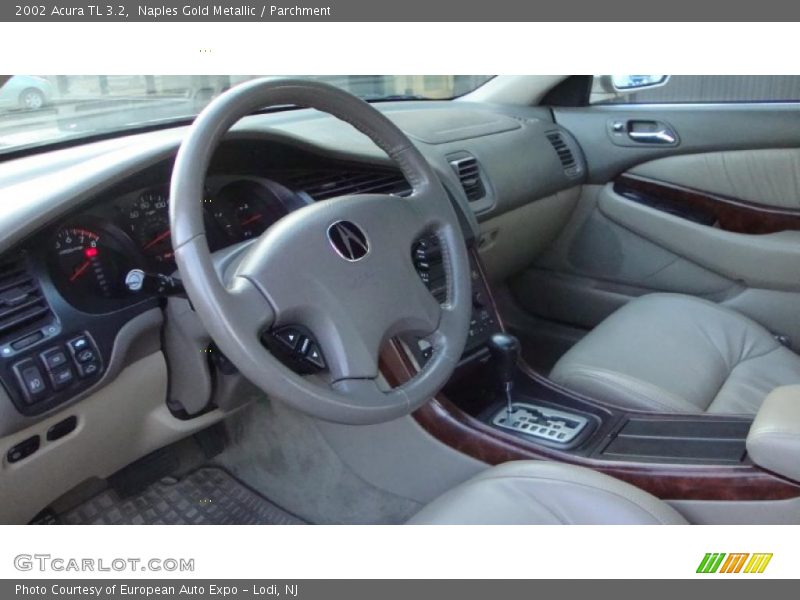 Naples Gold Metallic / Parchment 2002 Acura TL 3.2