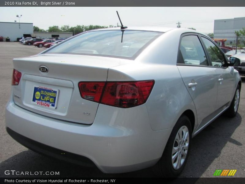 Bright Silver / Stone 2010 Kia Forte EX