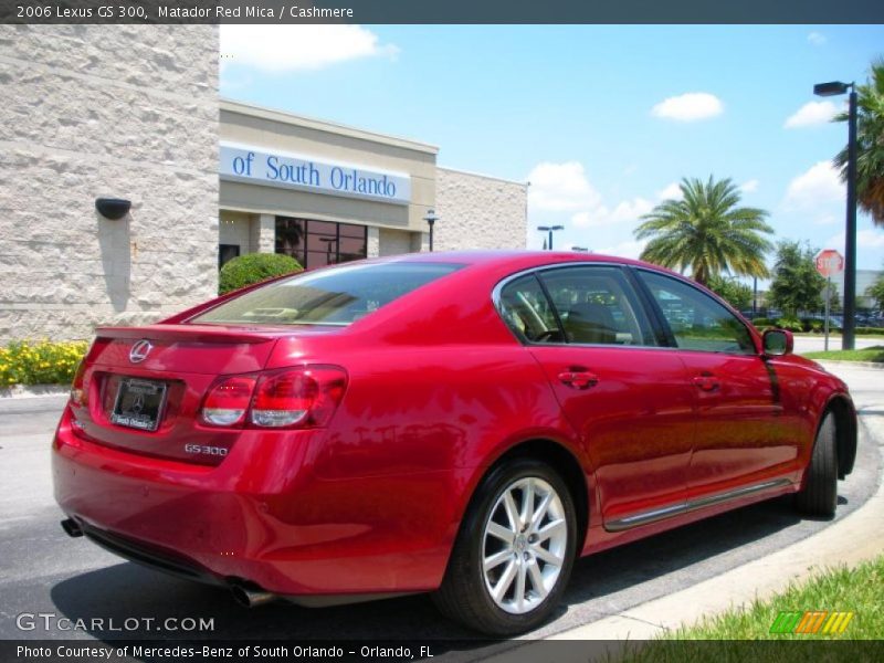 Matador Red Mica / Cashmere 2006 Lexus GS 300