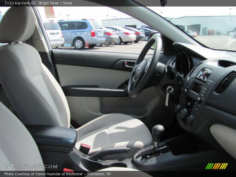 Bright Silver / Stone 2010 Kia Forte EX