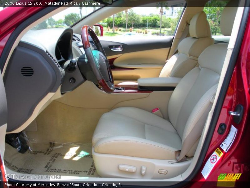 Matador Red Mica / Cashmere 2006 Lexus GS 300