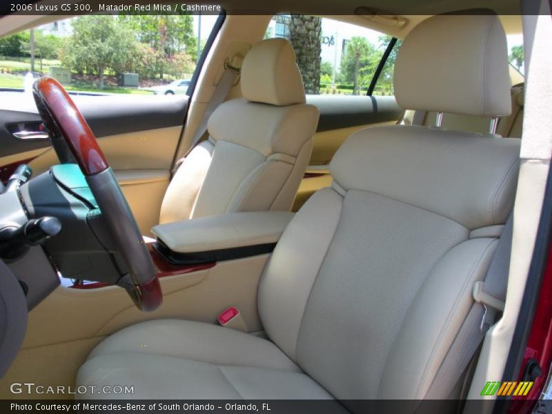 Matador Red Mica / Cashmere 2006 Lexus GS 300