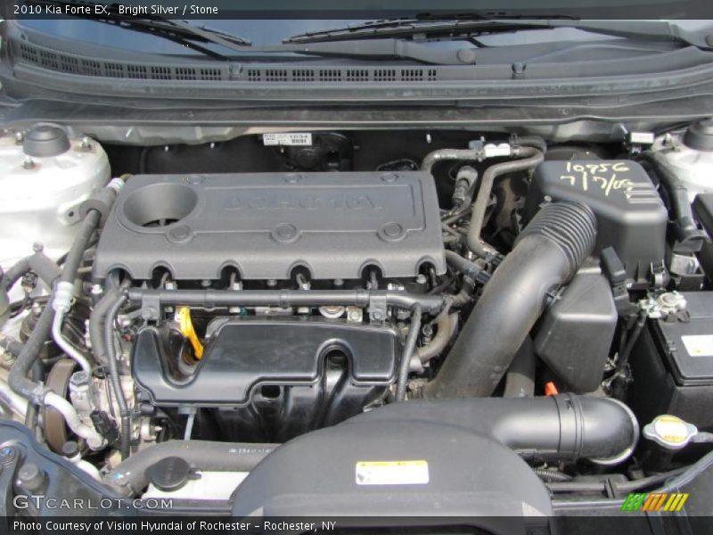 Bright Silver / Stone 2010 Kia Forte EX