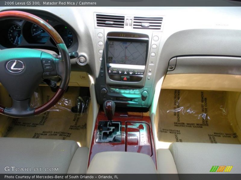Matador Red Mica / Cashmere 2006 Lexus GS 300