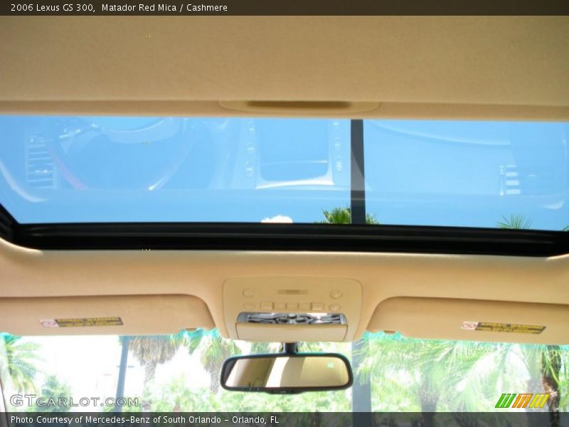 Matador Red Mica / Cashmere 2006 Lexus GS 300