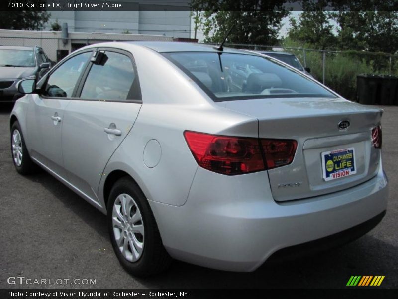 Bright Silver / Stone 2010 Kia Forte EX