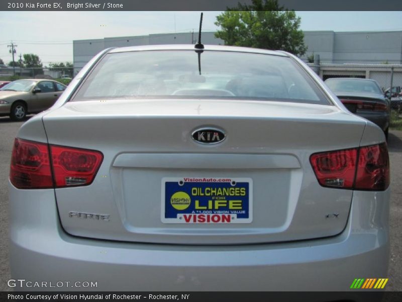 Bright Silver / Stone 2010 Kia Forte EX