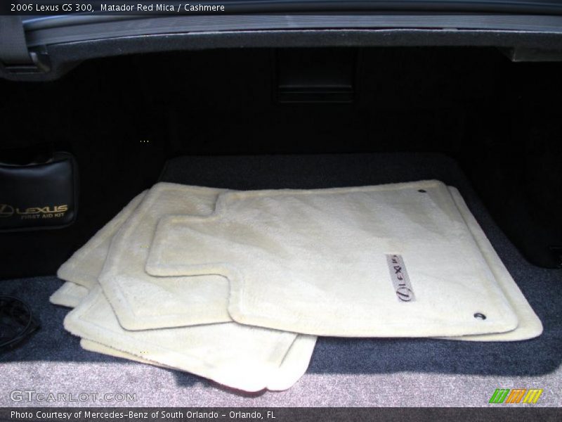 Matador Red Mica / Cashmere 2006 Lexus GS 300