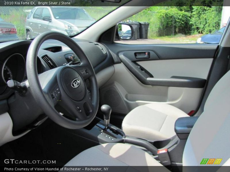 Bright Silver / Stone 2010 Kia Forte EX