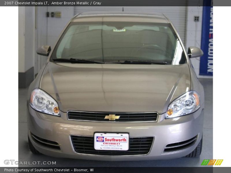 Amber Bronze Metallic / Gray 2007 Chevrolet Impala LT