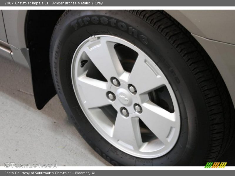 Amber Bronze Metallic / Gray 2007 Chevrolet Impala LT