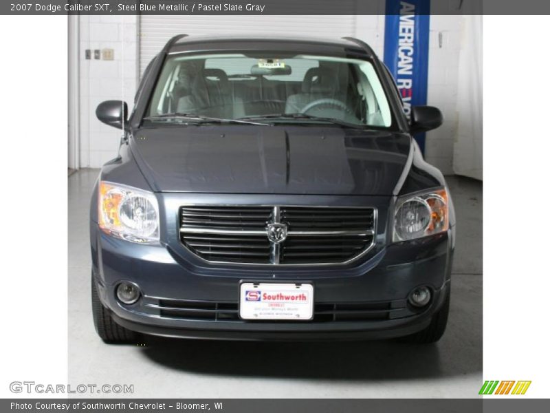 Steel Blue Metallic / Pastel Slate Gray 2007 Dodge Caliber SXT