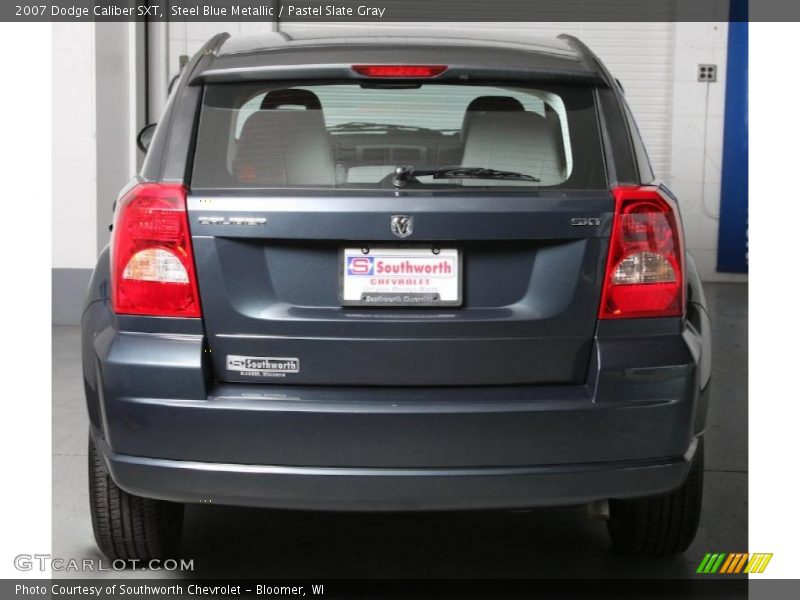 Steel Blue Metallic / Pastel Slate Gray 2007 Dodge Caliber SXT