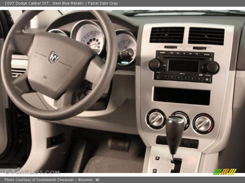 Steel Blue Metallic / Pastel Slate Gray 2007 Dodge Caliber SXT