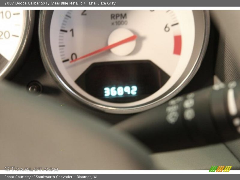 Steel Blue Metallic / Pastel Slate Gray 2007 Dodge Caliber SXT