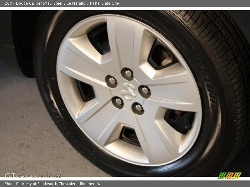 Steel Blue Metallic / Pastel Slate Gray 2007 Dodge Caliber SXT