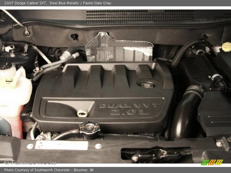 Steel Blue Metallic / Pastel Slate Gray 2007 Dodge Caliber SXT