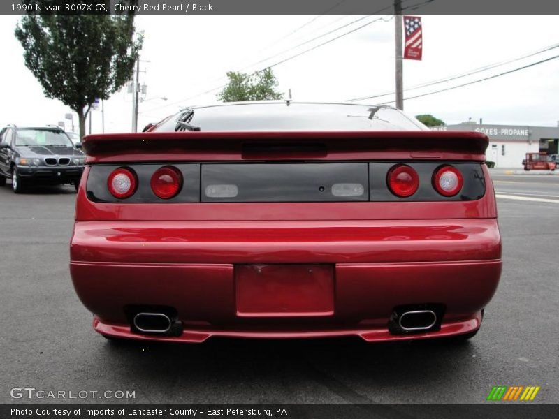 Cherry Red Pearl / Black 1990 Nissan 300ZX GS