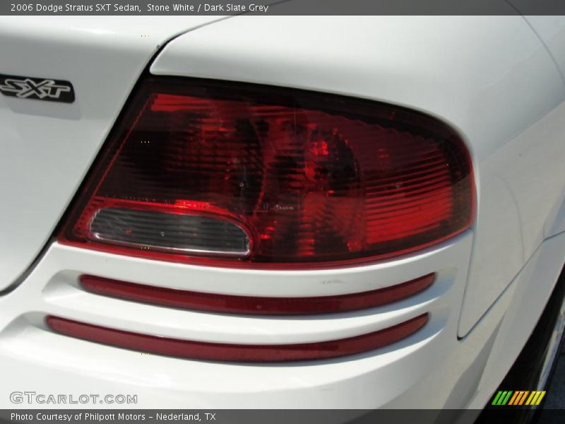 Stone White / Dark Slate Grey 2006 Dodge Stratus SXT Sedan