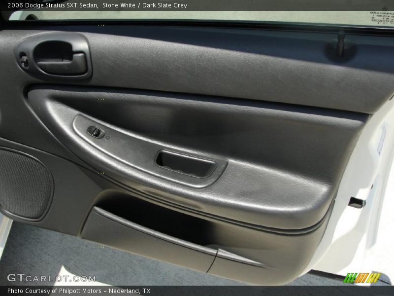 Stone White / Dark Slate Grey 2006 Dodge Stratus SXT Sedan