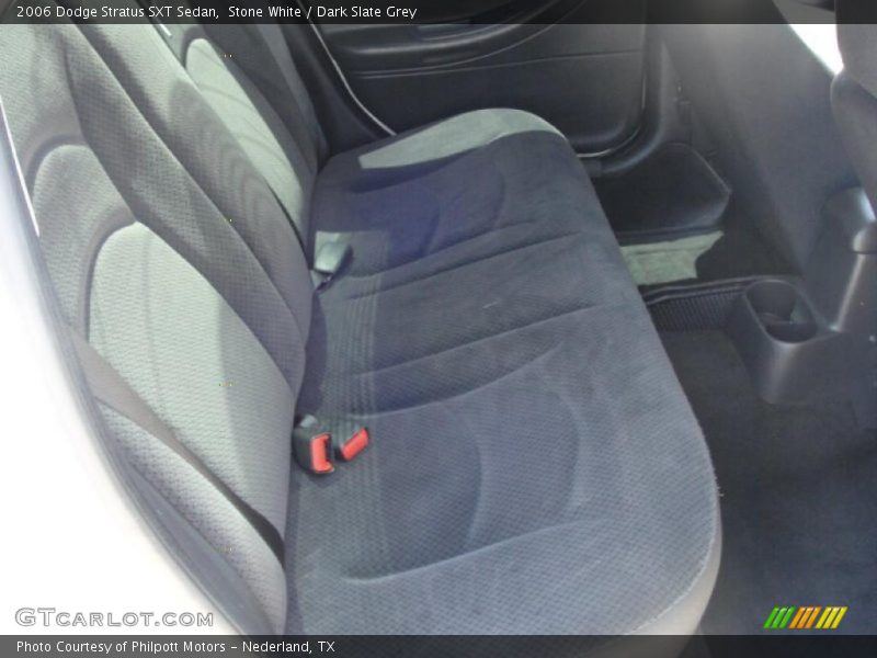 Stone White / Dark Slate Grey 2006 Dodge Stratus SXT Sedan