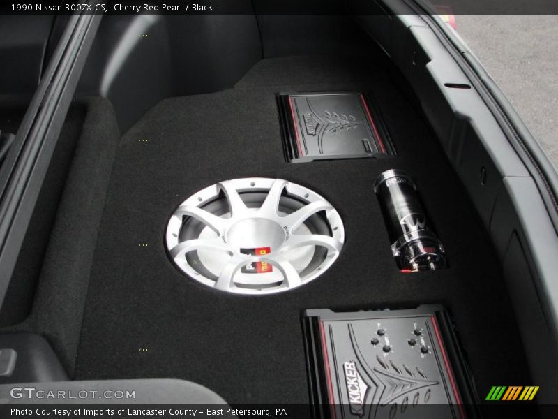 Cherry Red Pearl / Black 1990 Nissan 300ZX GS