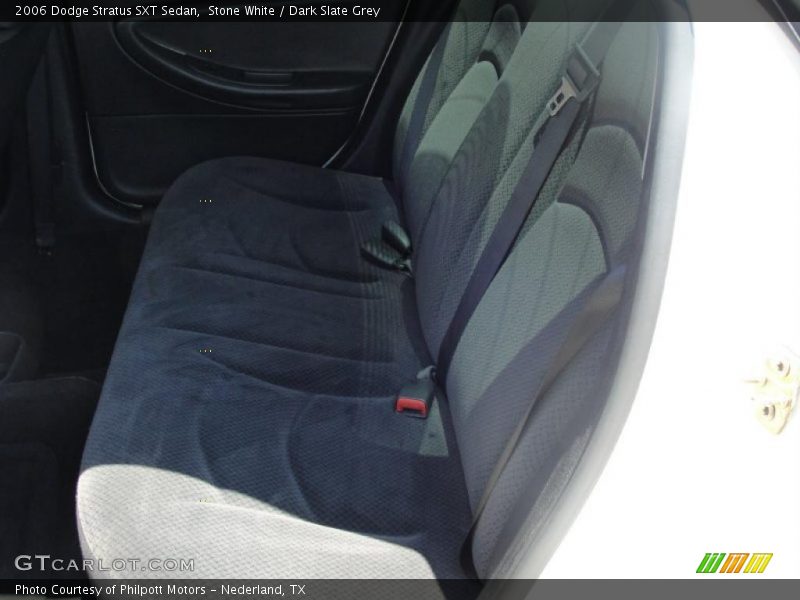 Stone White / Dark Slate Grey 2006 Dodge Stratus SXT Sedan