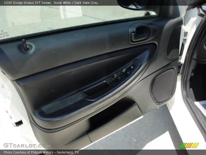Stone White / Dark Slate Grey 2006 Dodge Stratus SXT Sedan