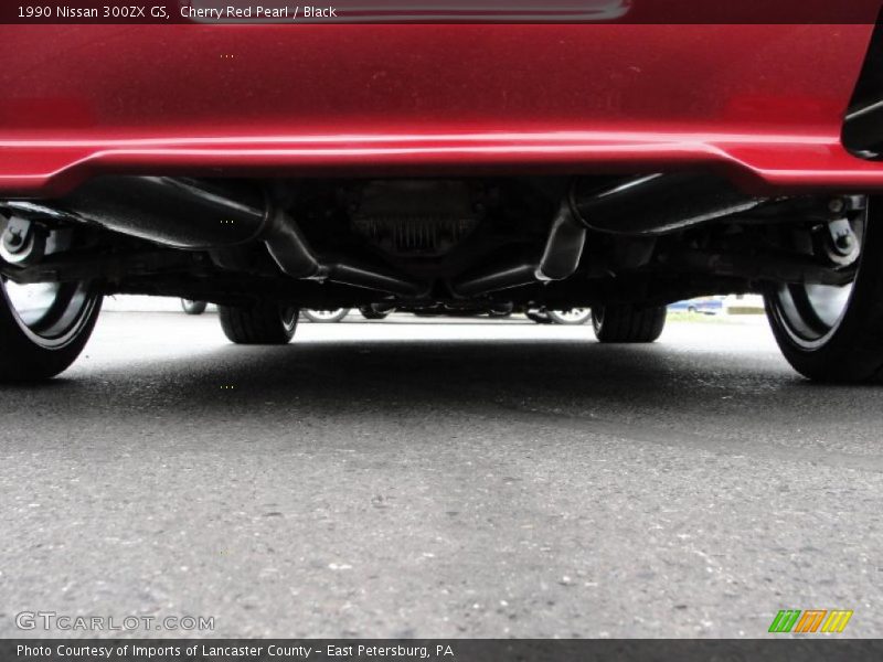 Cherry Red Pearl / Black 1990 Nissan 300ZX GS