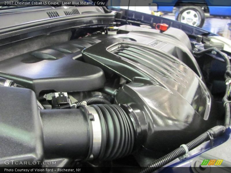 Laser Blue Metallic / Gray 2007 Chevrolet Cobalt LS Coupe