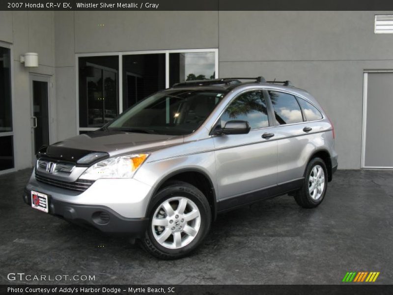 Whistler Silver Metallic / Gray 2007 Honda CR-V EX