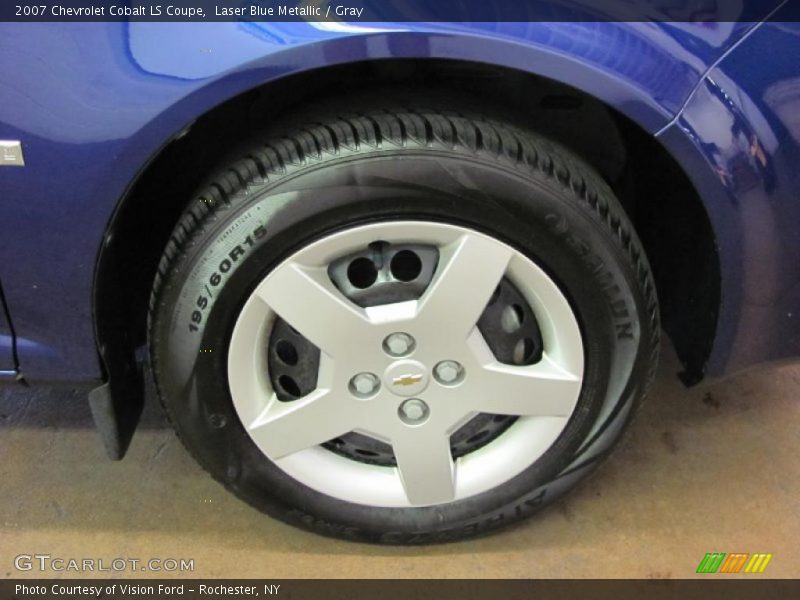 Laser Blue Metallic / Gray 2007 Chevrolet Cobalt LS Coupe