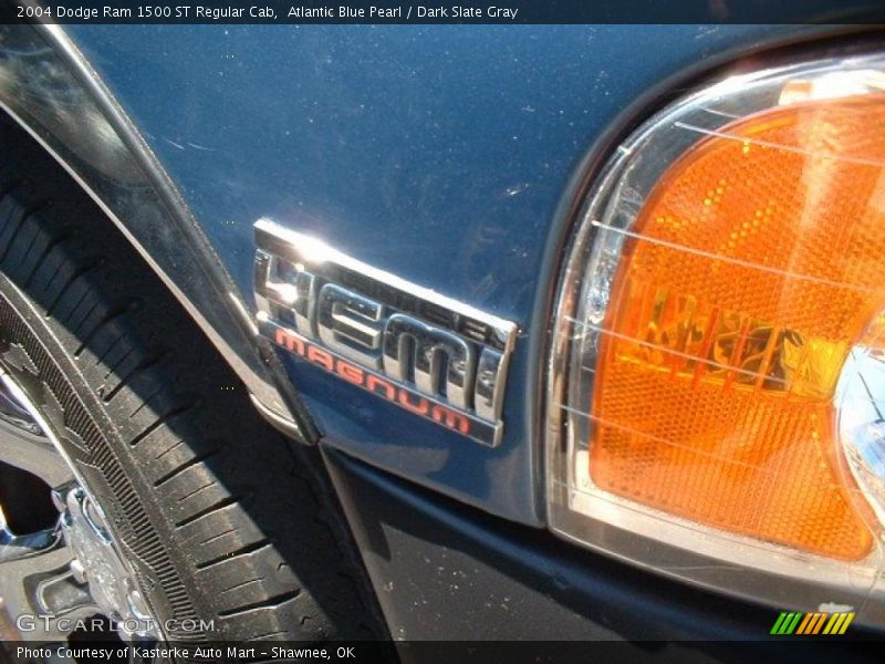 Atlantic Blue Pearl / Dark Slate Gray 2004 Dodge Ram 1500 ST Regular Cab