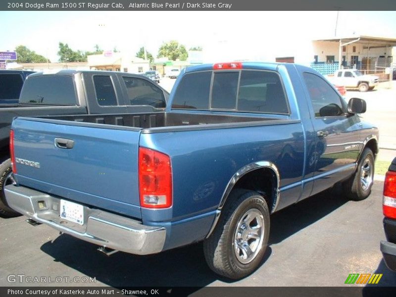 Atlantic Blue Pearl / Dark Slate Gray 2004 Dodge Ram 1500 ST Regular Cab