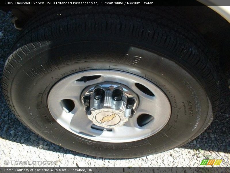 Summit White / Medium Pewter 2009 Chevrolet Express 3500 Extended Passenger Van