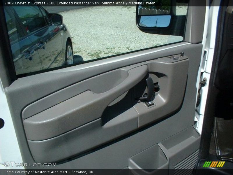 Summit White / Medium Pewter 2009 Chevrolet Express 3500 Extended Passenger Van