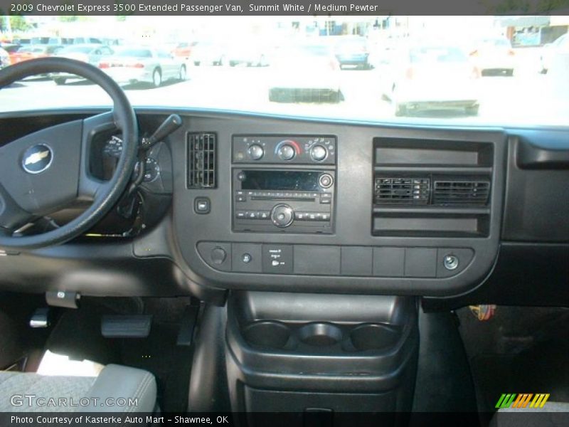 Summit White / Medium Pewter 2009 Chevrolet Express 3500 Extended Passenger Van