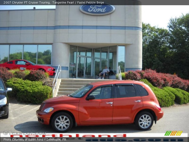 Tangerine Pearl / Pastel Pebble Beige 2007 Chrysler PT Cruiser Touring