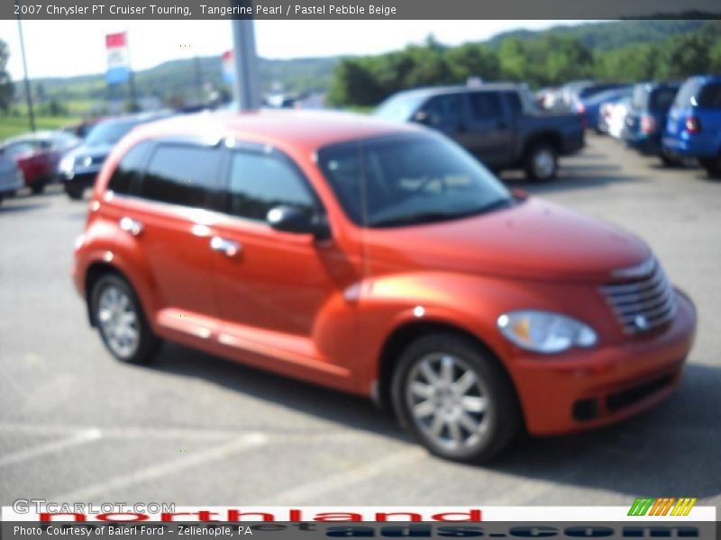 Tangerine Pearl / Pastel Pebble Beige 2007 Chrysler PT Cruiser Touring