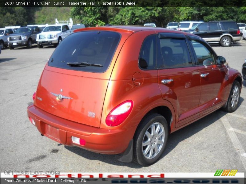 Tangerine Pearl / Pastel Pebble Beige 2007 Chrysler PT Cruiser Touring