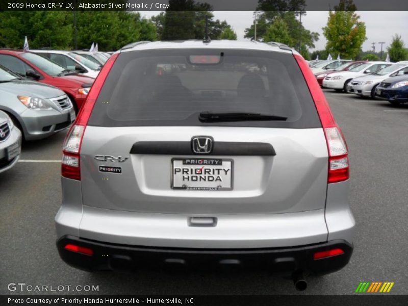 Alabaster Silver Metallic / Gray 2009 Honda CR-V LX