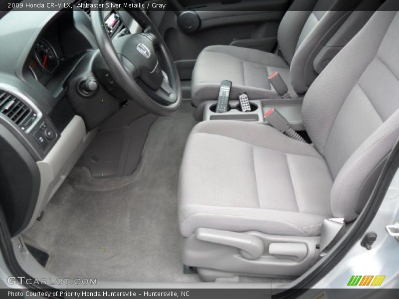 Alabaster Silver Metallic / Gray 2009 Honda CR-V LX