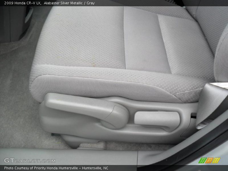 Alabaster Silver Metallic / Gray 2009 Honda CR-V LX