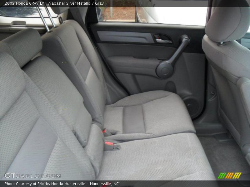 Alabaster Silver Metallic / Gray 2009 Honda CR-V LX