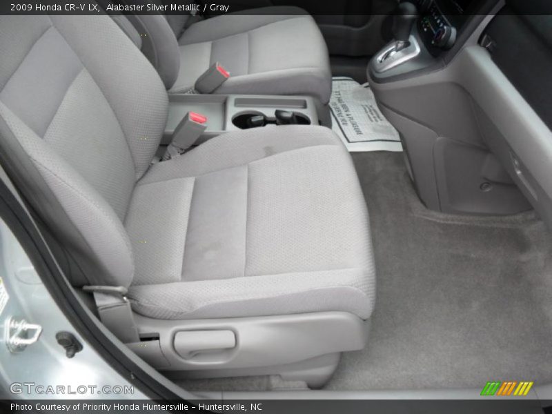 Alabaster Silver Metallic / Gray 2009 Honda CR-V LX